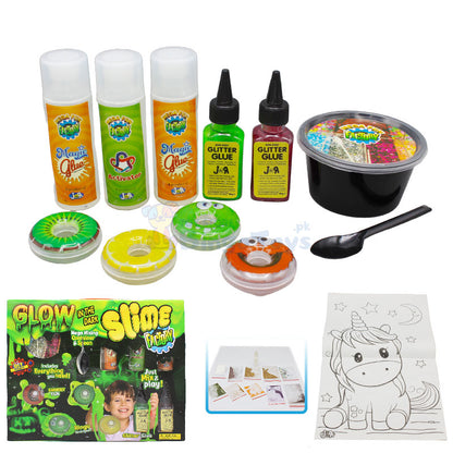 Mega Fun Glow in the Dark Slime Factory