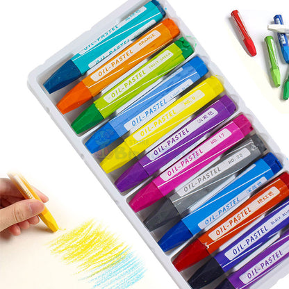 Good Luck Oil Pastels in Bright Colors