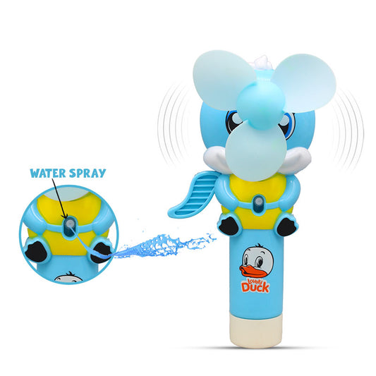 Duck Hand Fan with water spray