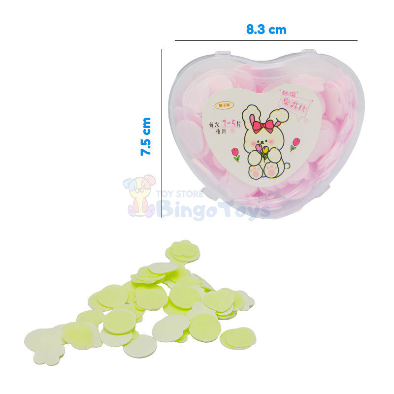 Heart Box Soap Flakes for Kids