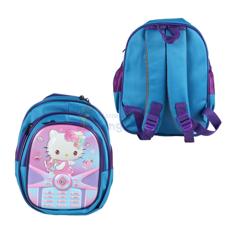 Hello Kitty Embossed School Bag 13 inch (1758)