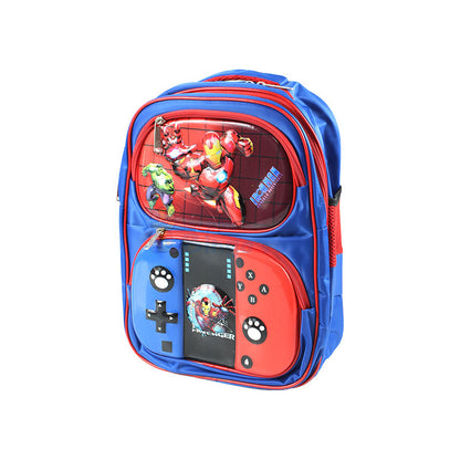 Iron Man Embossed School Bag 17 inch (1757)