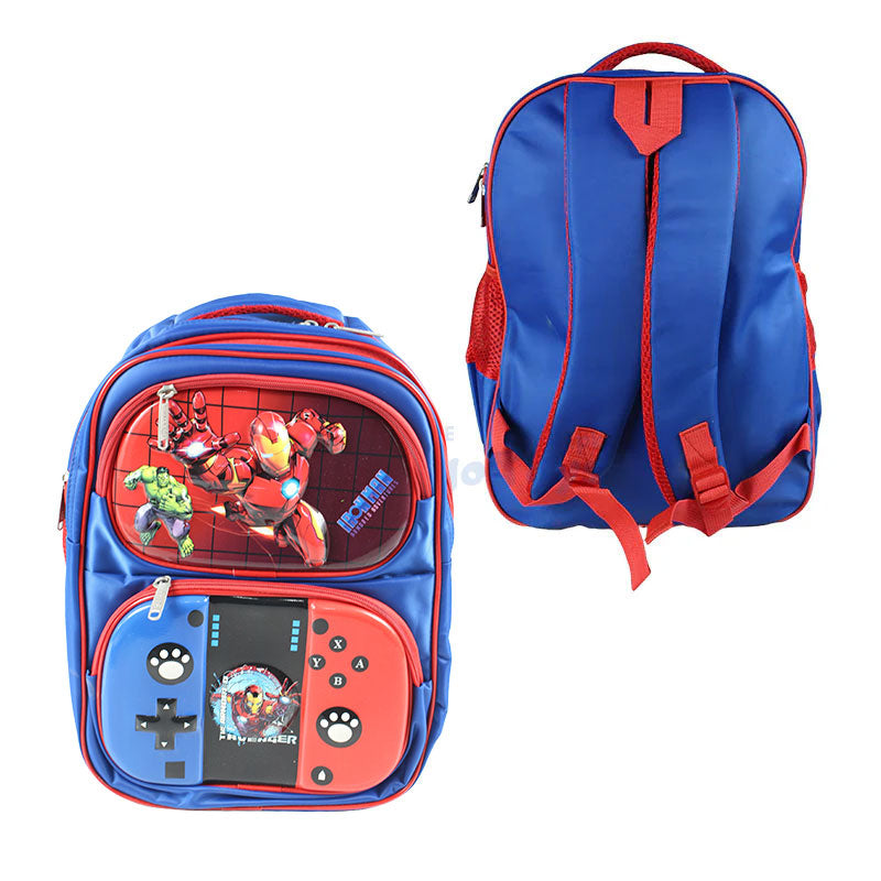 Iron Man Embossed School Bag 17 inch (1757)