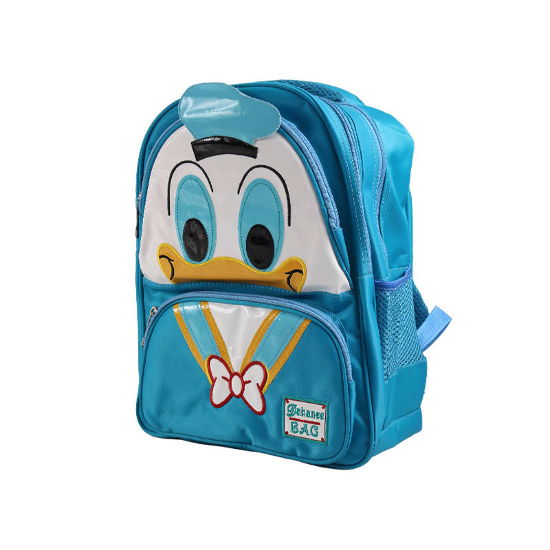 Kids Cute Duck Theme Backpack 15 inch (Cyan Blue)