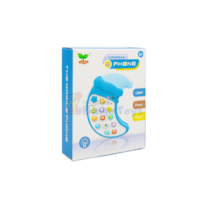 Moon Shape Mobile Toy with Light & Music