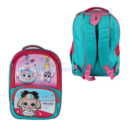 L.O.L Embossed School Bag 17 inch (1757)