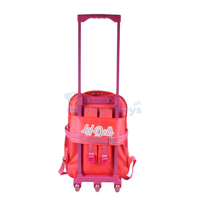 L.O.L Dolls Embossed Trolley School Bag 17 inch (1756)