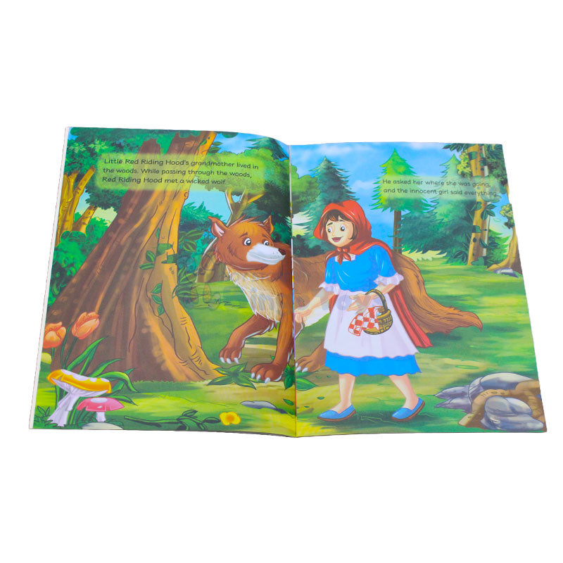 Little Red Riding Hood Fairy Tales Story Book