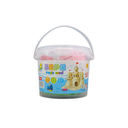 Magic Sand Bucket with 4 Molds (0644)