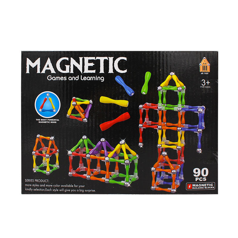 Magnetic Games & Learning Block 90 Pcs