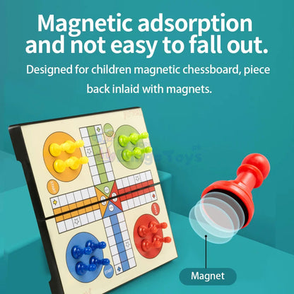 Magnetic Ludo Board Game