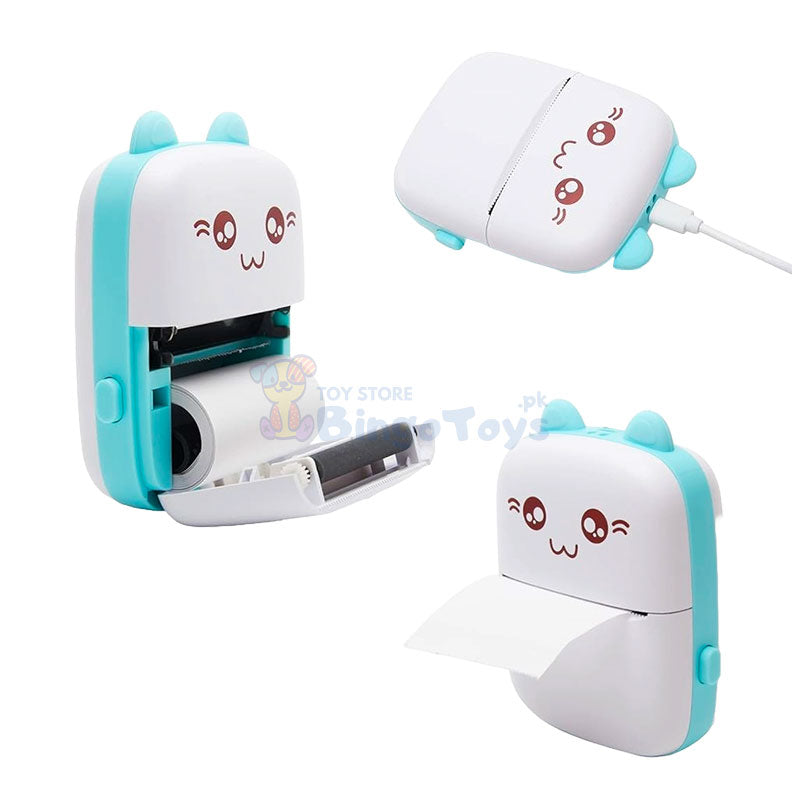 Mini Pocket Inkless Thermal Printer for Kids