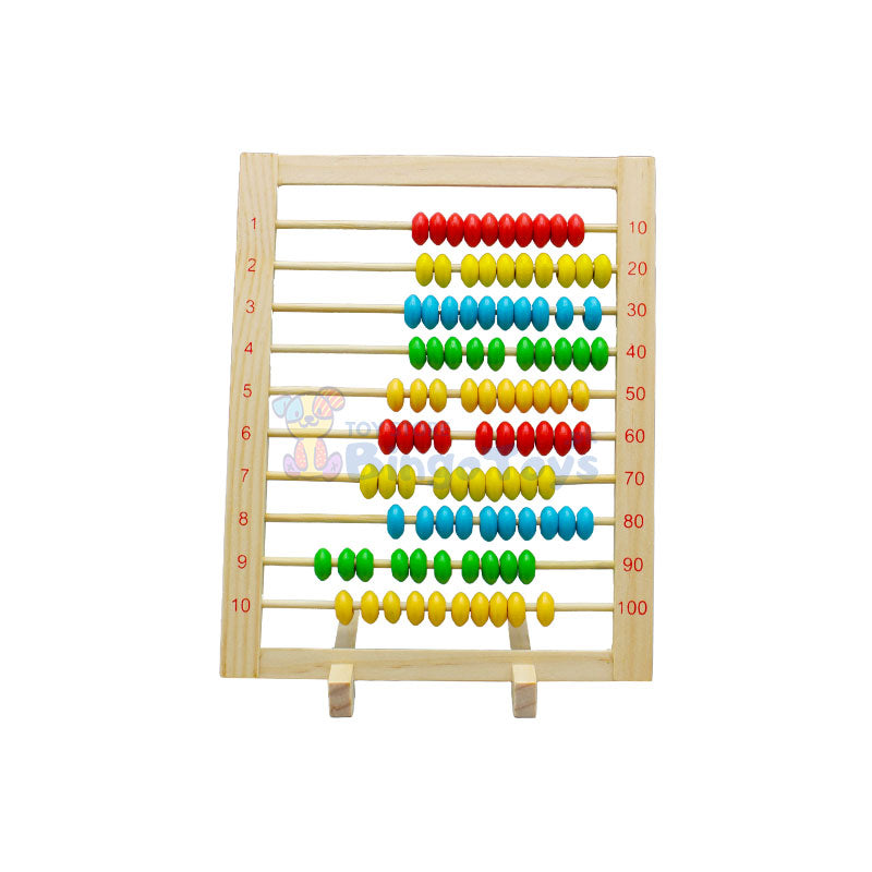 Mini Wooden Abacus with Number Learning (1533)