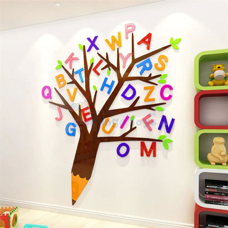 Montessori Classroom Decoration Wall Foam Sheets
