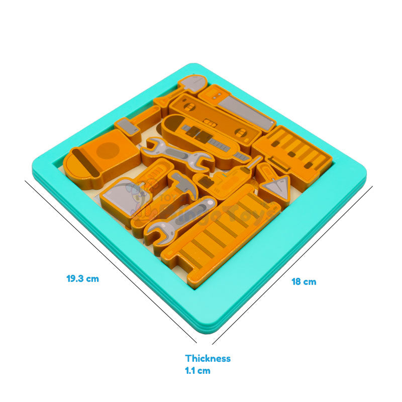 Montessori Wooden Tool Kit Jigsaw Puzzle Board