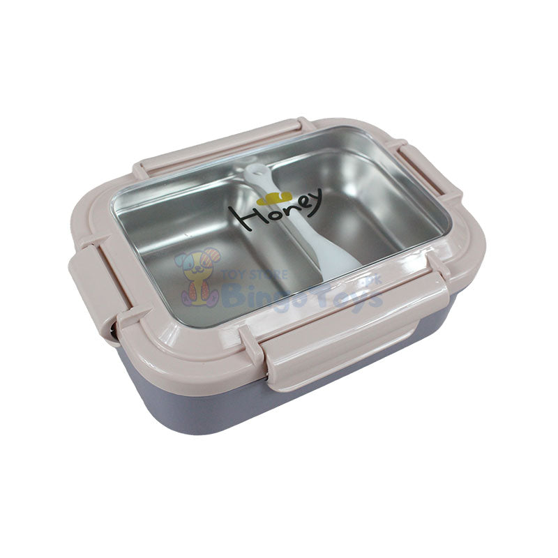 Morning Lunch Box Stainless Steel two Compartments