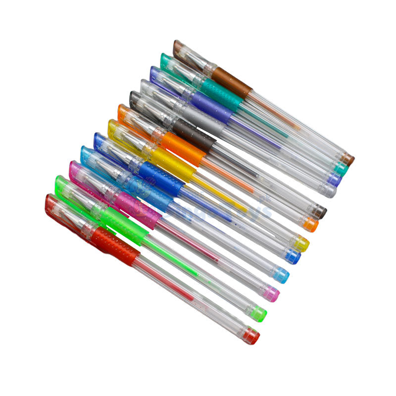 Multicolor Glitter Pen Set of 12
