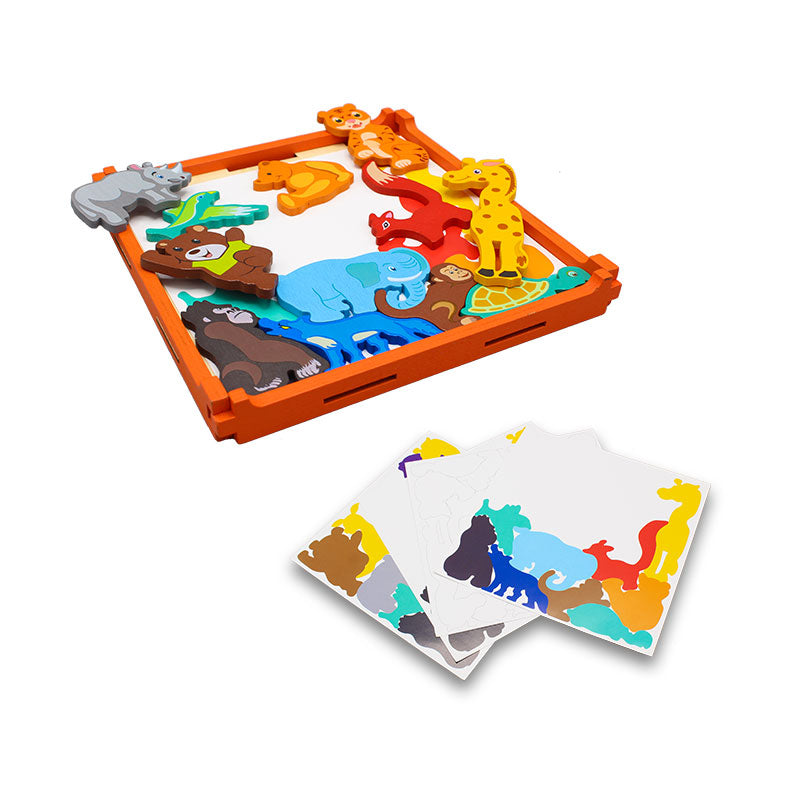 3D Wooden Puzzle