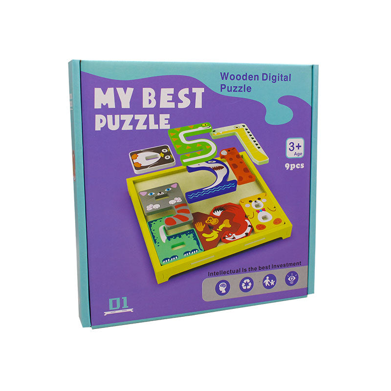 3D Wooden Puzzle