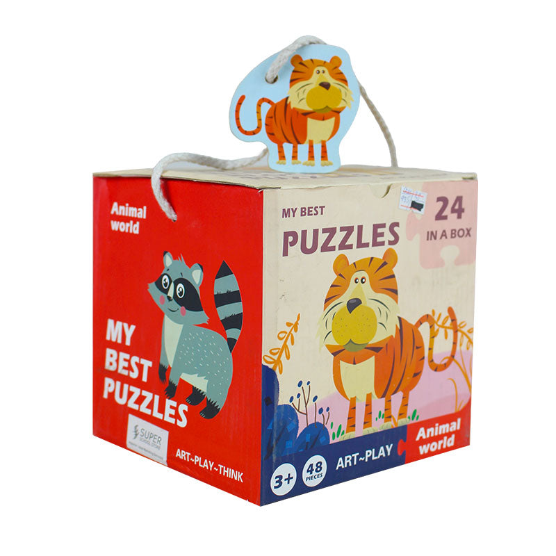 My Best Puzzles 24 in A Box