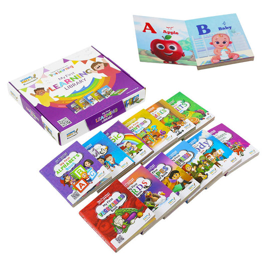 My First Library of 12 Cardboard Books