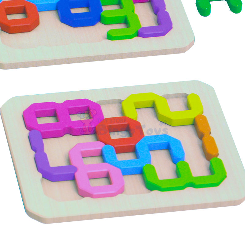 Numerals Blocks face to face game for Kids