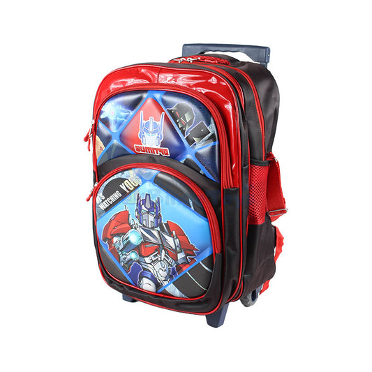 Optimus Embossed Trolley School Bag 17 inch (1756)