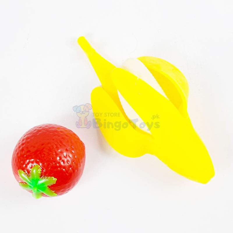 Pair of Banana & Tomato Squeeze Toy