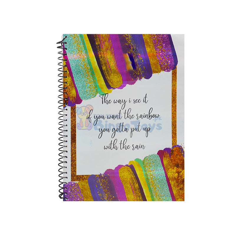 Spiral Binding Partition Note Book