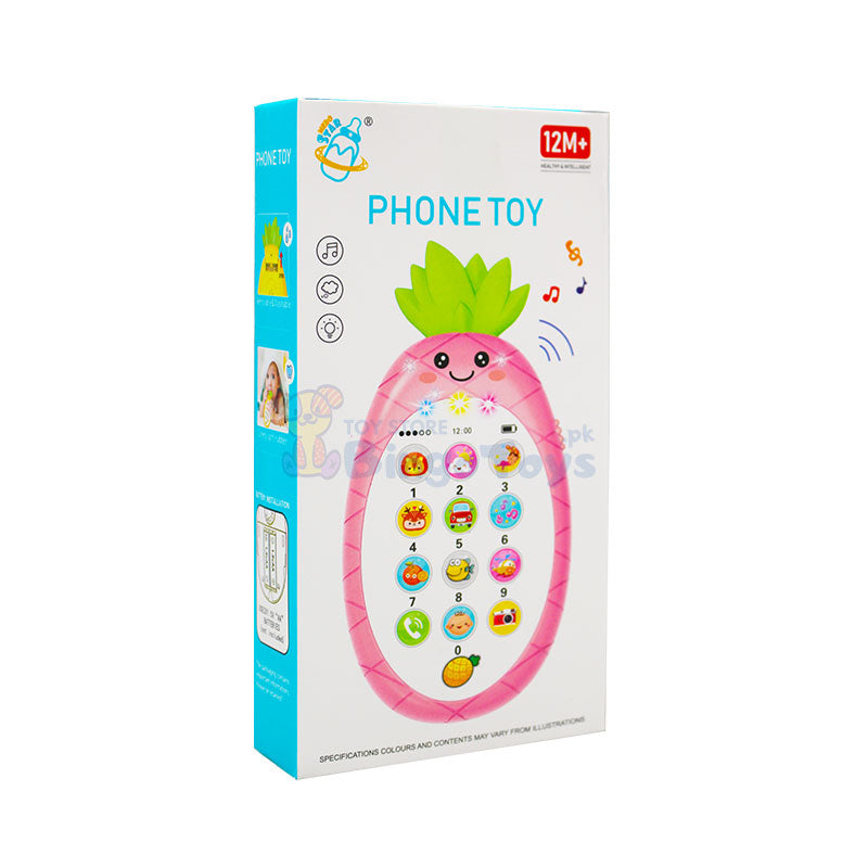 Pineapple Shape Mobile with Light & Music for Kids