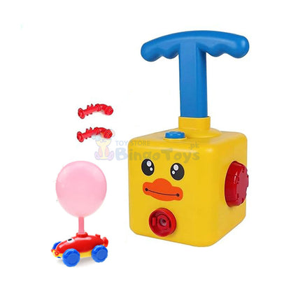 Powered Car Air Balloon Launcher Toy