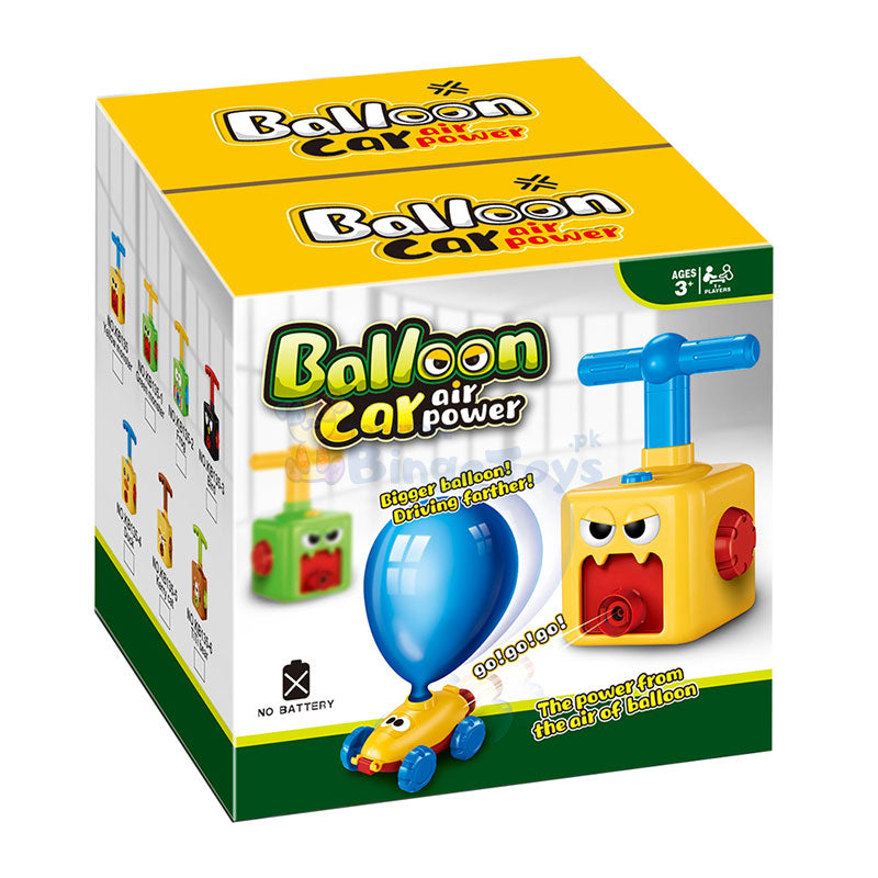 Powered Car Air Balloon Launcher Toy