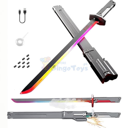 RGB Light Saber Toy Sword with LED Lights & Smoke
