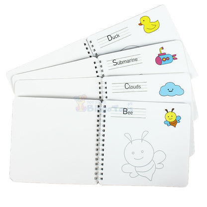 Reusable Groove Control Pen Drawing Books