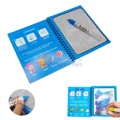 Reusable Kids Magic Water Drawing Book for Boys