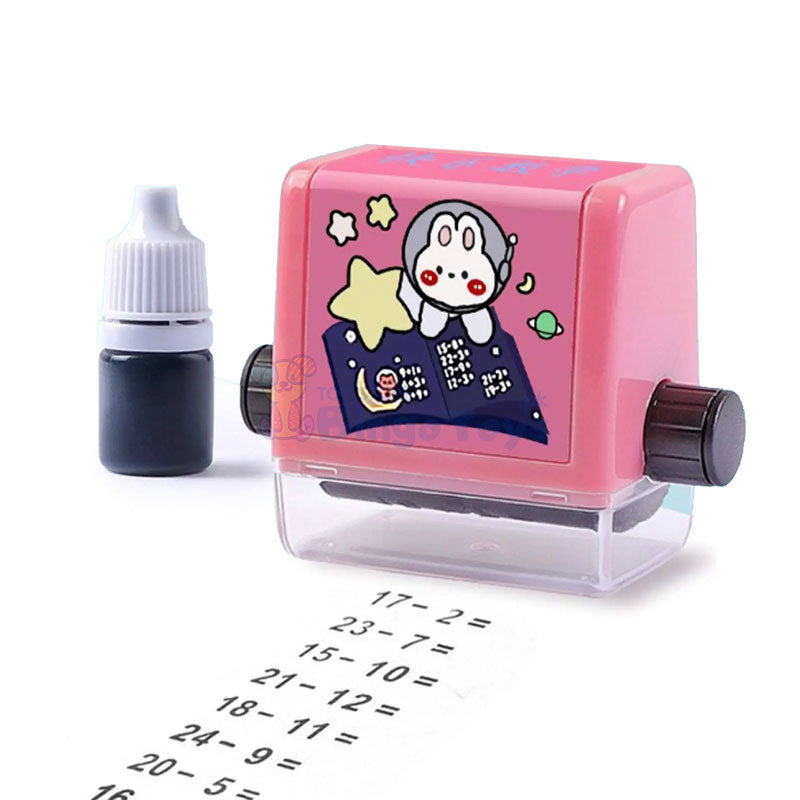 Roller Practice Number Stamp Subtraction