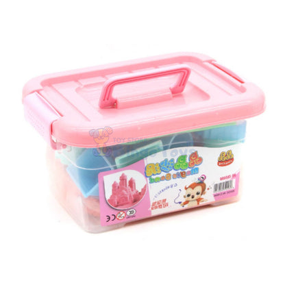 Magic Sand Box with Pool & 12 Moulds