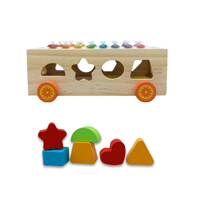 Wooden Shape Matching Trailer (1166)