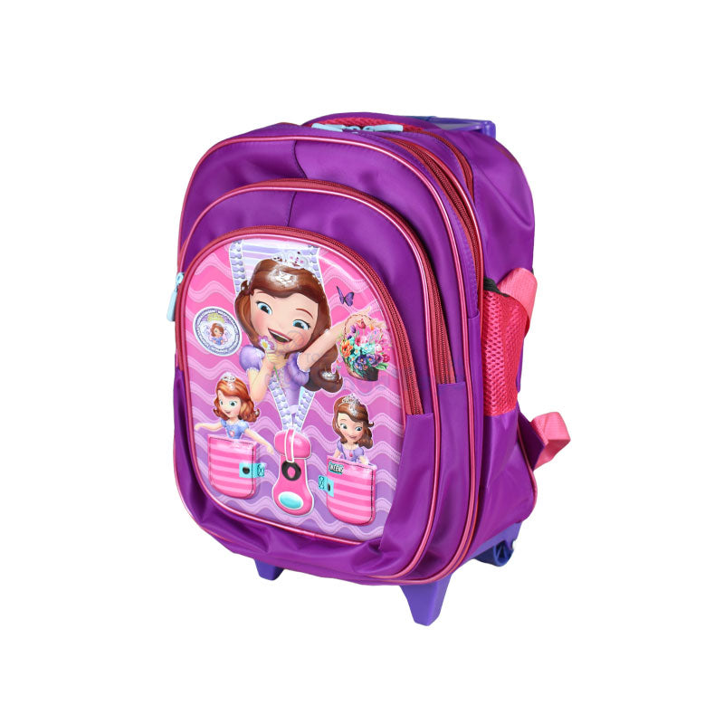 Sofia The First Embossed Trolley School Bag 15″ (1676)