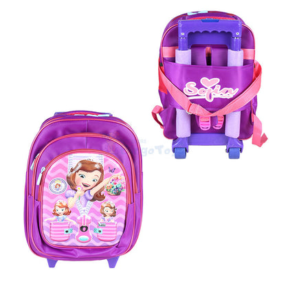 Sofia The First Embossed Trolley School Bag 15″ (1676)