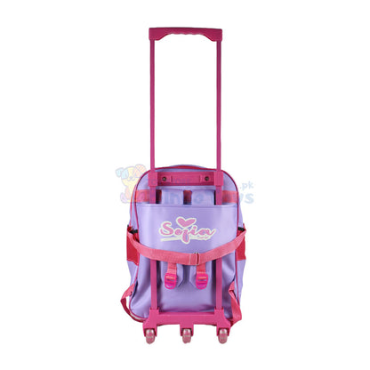 Sofia Embossed Trolley School Bag 17 inch (1756)