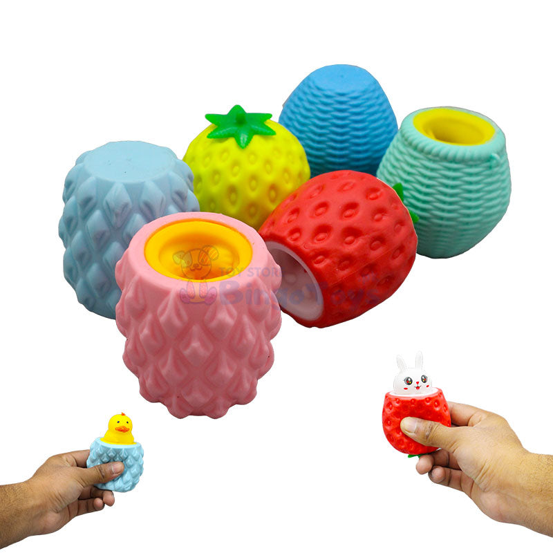 Soft Colorful Squeeze Fidget Squishy Toy (0549)