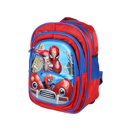 Spiderman Embossed School Bag 14 inch (1760)