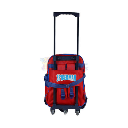 Spiderman Embossed Trolley School Bag 17 inch (1756)