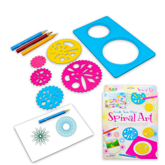 Spiral Art Activity Kit for Kids