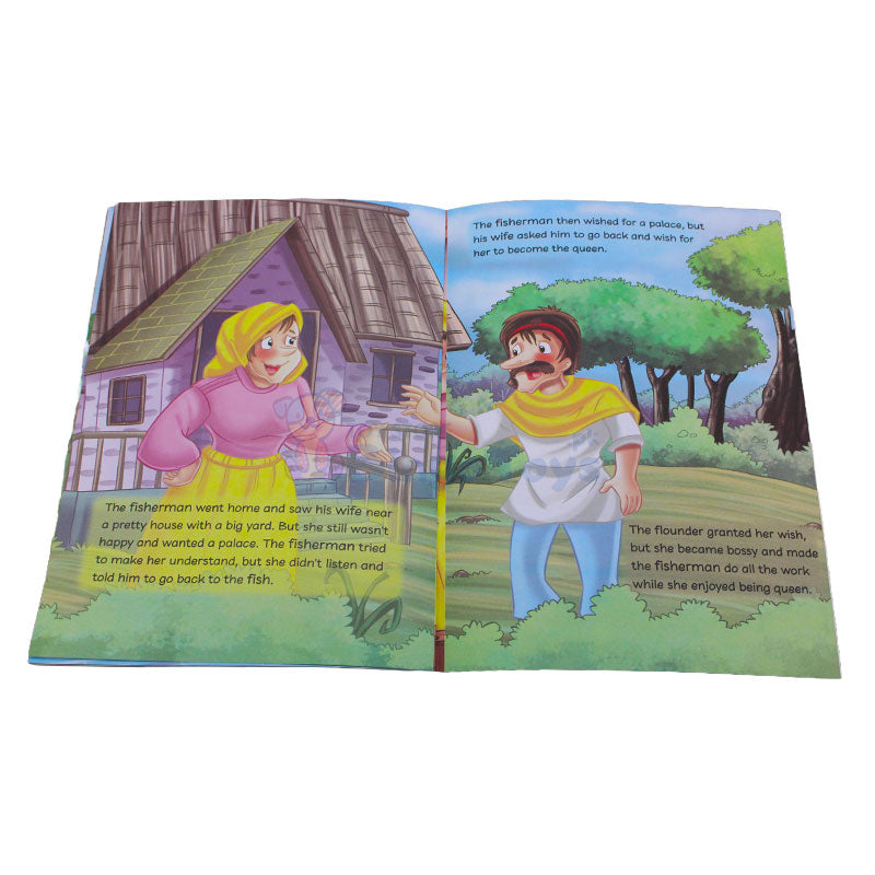 The Fisherman and his wife Fairy Tales Story Book