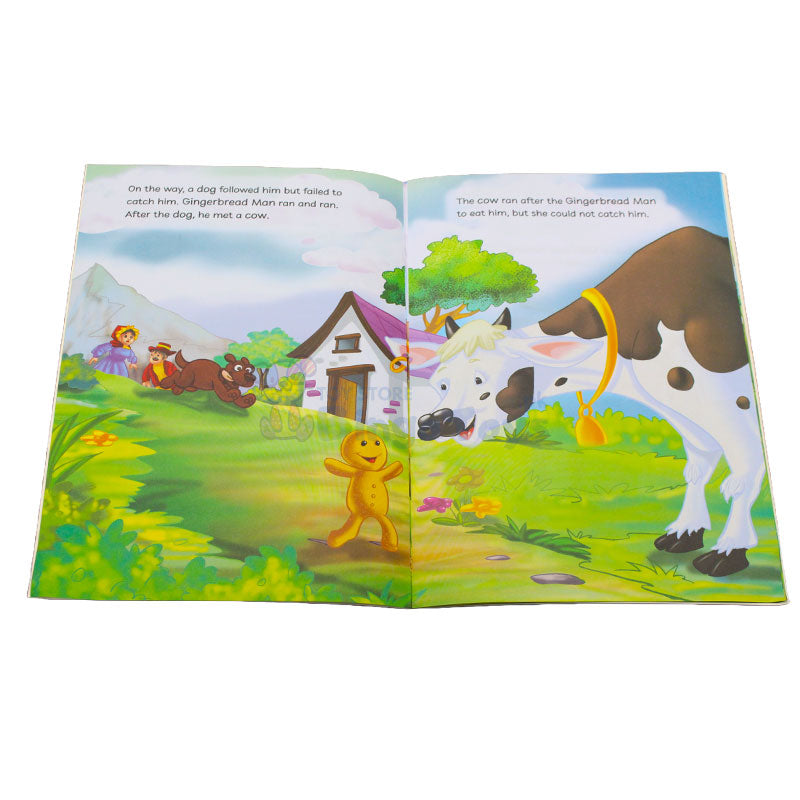 The Gingerbread Man Fairy Tales Story Book