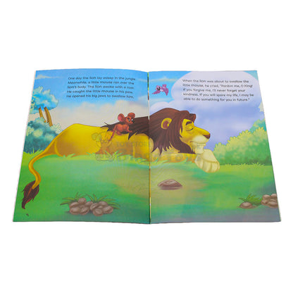 The Lion & The Mouse Fairy Tales Story Book