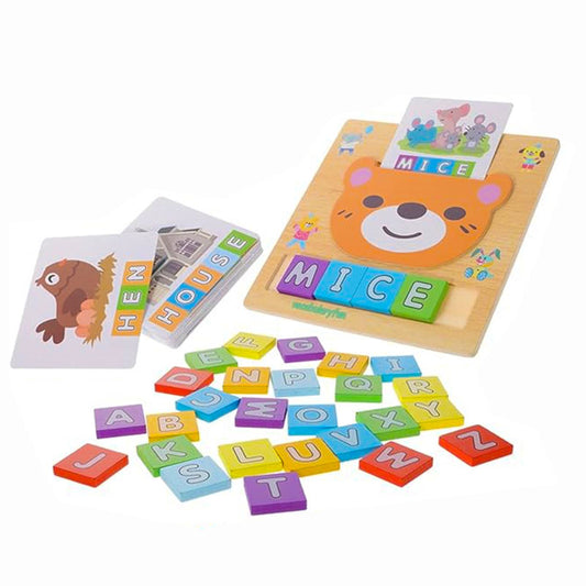 Two in One letter Matching-Educational Wooden Toy