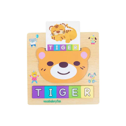 Two in One letter Matching-Educational Wooden Toy